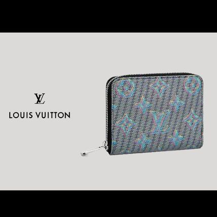 Louis Vuitton MONOGRAM 2020 Cruise Monogram Blended Fabrics Leather Long Wallet Coin Cases 