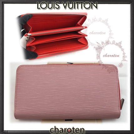 Louis Vuitton ZIPPY WALLET 2018 SS Calfskin Bi color Plain Long Wallet Long Wallets 