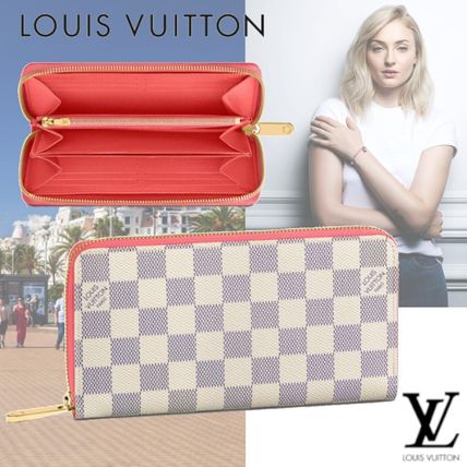 Louis Vuitton DAMIER AZUR Zippy Wallet N60373 