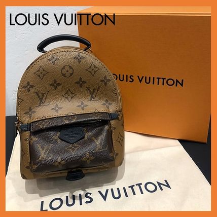 Louis Vuitton MONOGRAM 2020 SS Monogram 2WAY Leather Backpacks M44872 