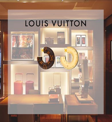 Louis Vuitton Wild V Hoop Earrings M64684 