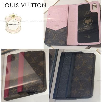 Louis Vuitton Monogram Leather Smart Phone Cases 