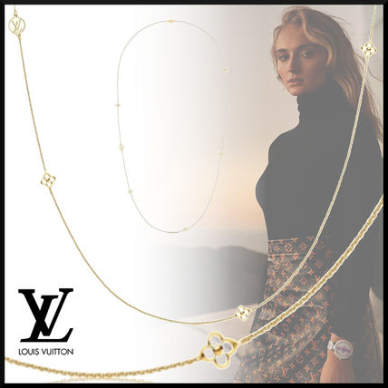 Louis Vuitton 2019 20AW Flower Full Long Necklace M68126 