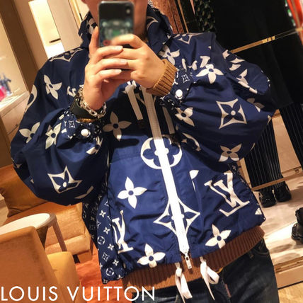 Louis Vuitton 2020 SS Short Monogram Casual Style Unisex Nylon Street Style Logo 