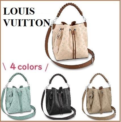 Louis Vuitton 2020 SS Monogram Casual Style 2WAY Leather Office Style M55799 M55801 M55800 M55906 