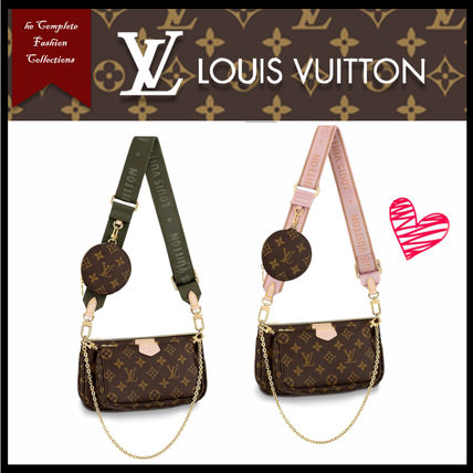Louis Vuitton MONOGRAM 2019 20AW Monogram 2WAY Leather Crossbody Logo Shoulder Bags M44840 M44813 