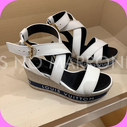Louis Vuitton 2020 SS Boundary Wedge Sandal 1A64GK 