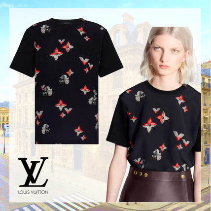 Louis Vuitton MONOGRAM 2020 21AW Monogram Cotton Short Sleeves Logo T Shirts 1A88S6 