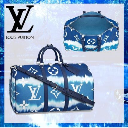 Louis Vuitton Monogram Unisex Tie dye 2WAY Leather Crossbody Logo M45117 