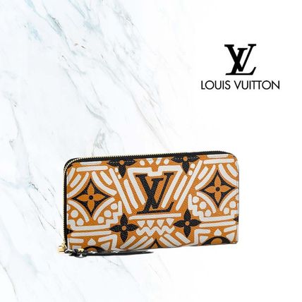 Louis Vuitton ZIPPY WALLET 2020 21AW Leather Long Wallet Logo Long Wallets 