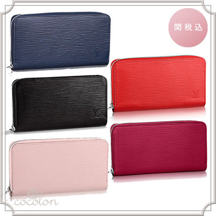 Louis Vuitton EPI 2018 SS 18SS EPI ZIPPY WALLET SMOOTH CALF SKIN LEATHER 