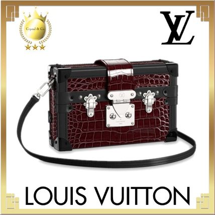 Louis Vuitton PETITE MALLE 2020 SS Casual Style Crocodile Lambskin 2WAY Other Animal Patterns 