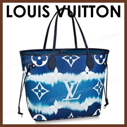 Louis Vuitton NEVERFULL 2020 SS Monogram Casual Style A4 Logo Totes 