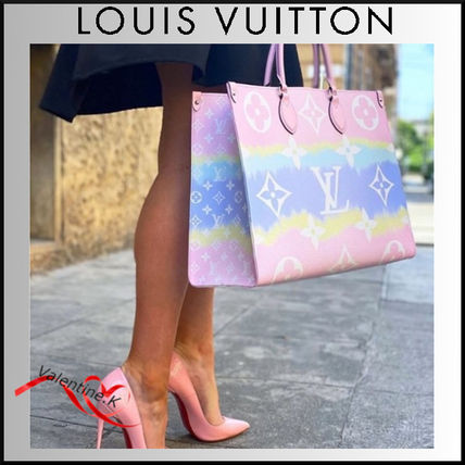 Louis Vuitton 2020 SS Monogram 2WAY Logo Totes M45119 M45120 M45121 