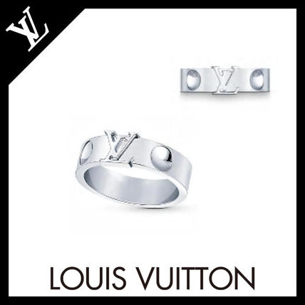 Louis Vuitton 2020 SS Empreinte Ring White Gold Q9K97D 