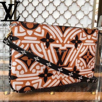 Louis Vuitton 2020 21AW Lv Crafty Double Zip Pochette M69488 