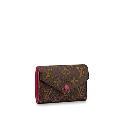Louis Vuitton MONOGRAM 2020 SS Monogram Unisex Leather Folding Wallet Long Wallet M41938 