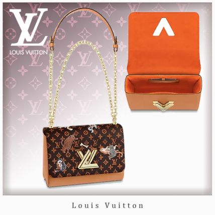 Louis Vuitton TWIST 2019 Cruise Monogram 3WAY Other Animal Patterns Leather Crossbody M44408 