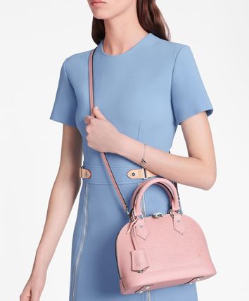 Louis Vuitton ALMA 2020 Cruise Casual Style Street Style 2WAY Plain Leather Party Style 