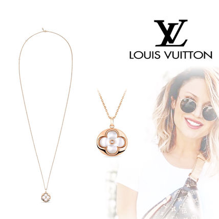 Louis Vuitton 2020 SS Casual Style Flower Chain 18K Gold Elegant Style Q93656 
