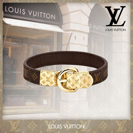 Louis Vuitton MONOGRAM Fasten Your Lv Bracelet M6170E M6170F 
