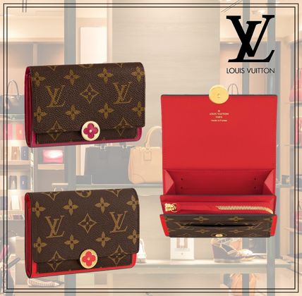 Louis Vuitton MONOGRAM Flore Compact Wallet M64588 M64587 