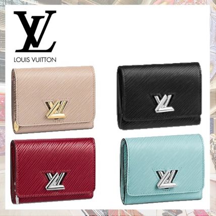 Louis Vuitton EPI 2020 SS Plain Leather Folding Wallet Small Wallet Logo M69158 M68607 M67671 M63322 