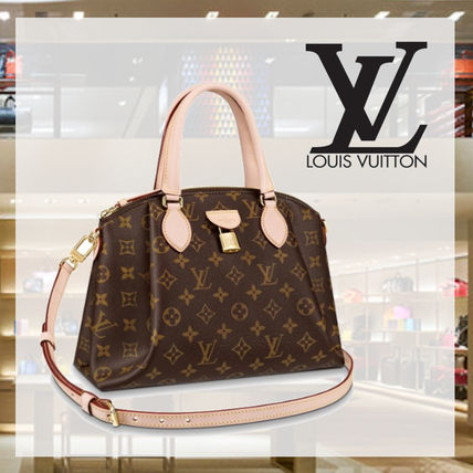 Louis Vuitton Monogram Canvas 3WAY Leather Crossbody Handbags M44543 