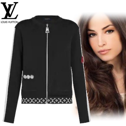 Louis Vuitton 2020 Cruise Cardigan With Monogram Band 1A630F 
