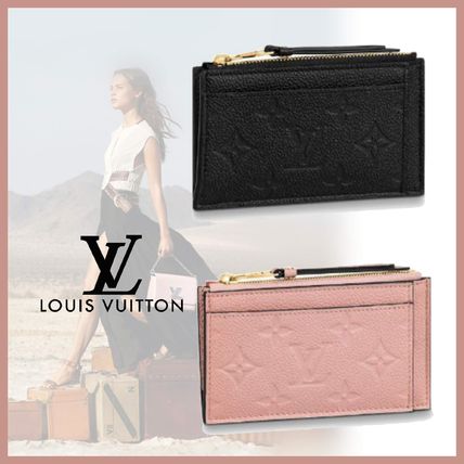 Louis Vuitton MONOGRAM EMPREINTE 2019 20AW Monogram Leather Long Wallet Logo Coin Cases M67853 M68339 