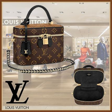 Louis Vuitton MONOGRAM 2020 SS Monogram Canvas 2WAY Chain Leather Crossbody Logo Bags M45165 