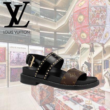 Louis Vuitton MONOGRAM Crossroads Comfort Sandal 1A65ZR 
