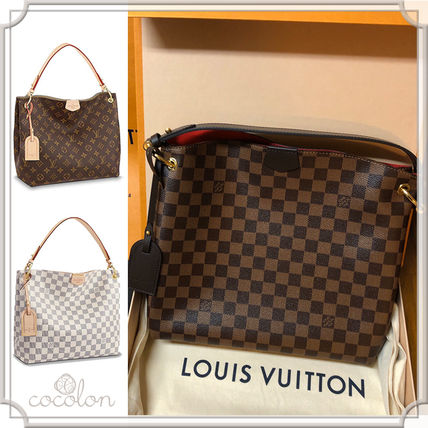 Louis Vuitton 2019 SS [Louis Vuitton] GRACEFUL PM TOTE BAG FINE A4 size! 