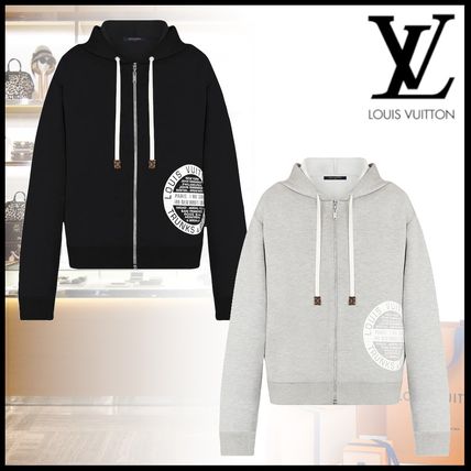 Louis Vuitton 2020 SS Unisex Silk Nylon Street Style Long Sleeves Plain Cotton 1A5TSZ