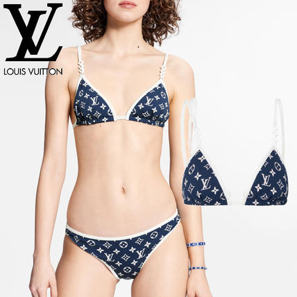 Louis Vuitton MONOGRAM 2020 SS Lv Escale Triangle Bikini Top 1A7SGG 