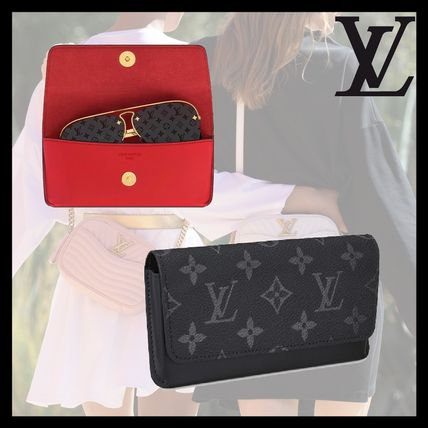 Louis Vuitton MONOGRAM 2020 SS Woody Glasses Case GI0296 GI0372 