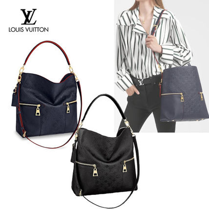 Louis Vuitton MELIE Monogram Casual Style 2WAY Leather Elegant Style Crossbody 