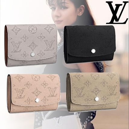 Louis Vuitton MAHINA 2020 SS Iris Compact Wallet M62542 M62541 M62540 M68671 