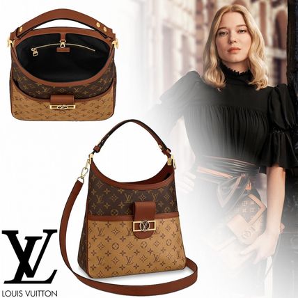Louis Vuitton MONOGRAM Monogram Calfskin Canvas Elegant Style Crossbody Logo M45195 