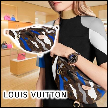 Louis Vuitton 2020 SS 2020 SS LVXLOL BUMBAG brown shoulder bags M45106 