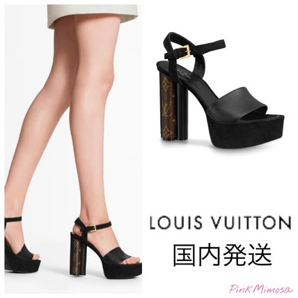 Louis Vuitton MONOGRAM 2020 SS Podium Sandal 1A7U6Y 