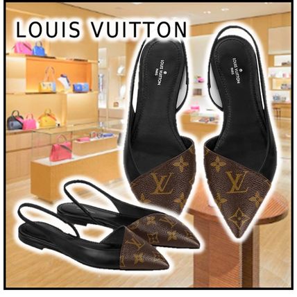 Louis Vuitton 2020 21AW Cherie Flat Slingback Ballerina 1A87GR 