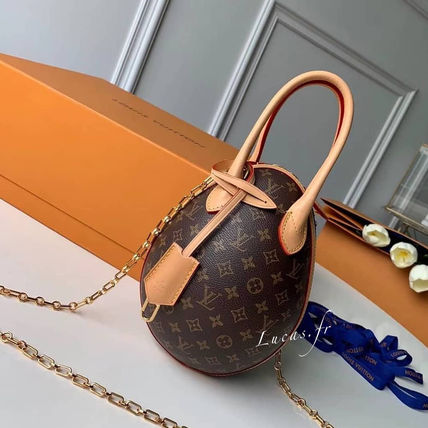 Louis Vuitton MONOGRAM 2020 SS Monogram Casual Style 2WAY Chain Leather Office Style 