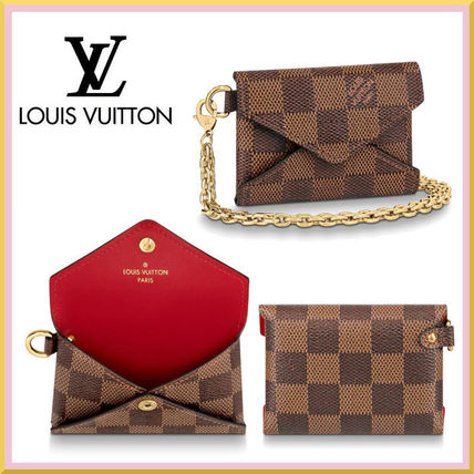 Louis Vuitton DAMIER Leather Card Holders N60285 