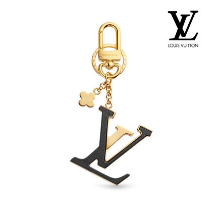 Louis Vuitton MONOGRAM Leather Keychains &amp; Bag Charms 