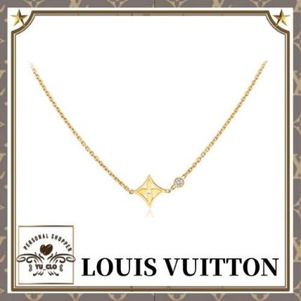 Louis Vuitton MONOGRAM Idylle Blossom Pendant Yellow Gold And Diamond Q93280 