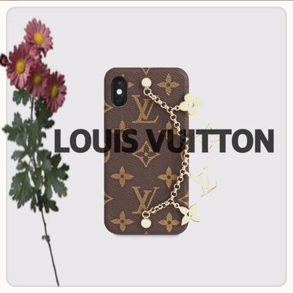 Louis Vuitton MONOGRAM 2019 SS Iphone X &amp; Xs Case Charms M63899 