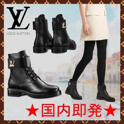Louis Vuitton 2020 SS Rubber Sole Leather Rain Boots Boots 1A1IXU 
