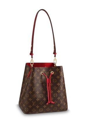 Louis Vuitton NEONOE Monogram Canvas Street Style Elegant Style Handbags M44021 