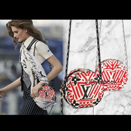 Louis Vuitton 2020 21AW Monogram Casual Style Canvas 2WAY Leather Party Style 